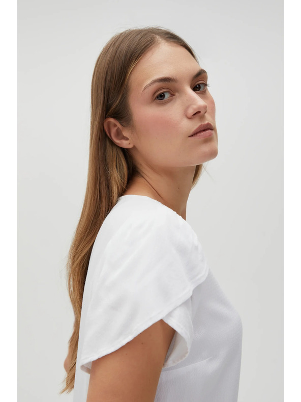 Moodo Bela ženska srajca Moodo