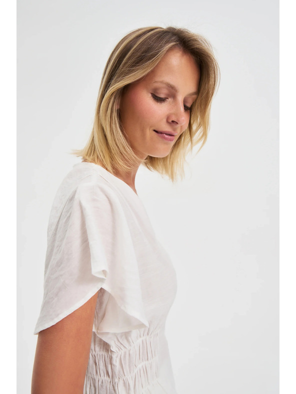 Moodo Bela ženska srajca Moodo
