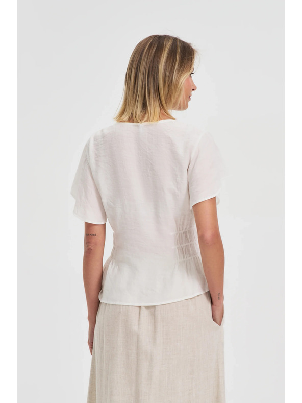 Moodo Bela ženska srajca Moodo