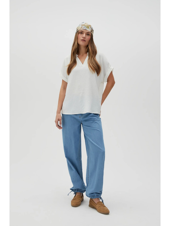 Moodo Bela ženska srajca Moodo