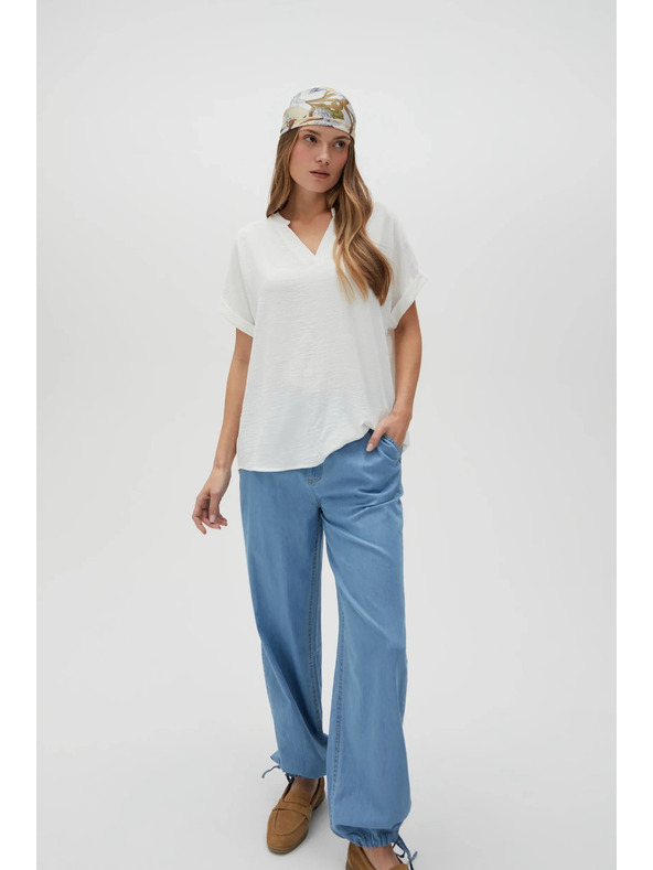 Moodo Bela ženska srajca Moodo