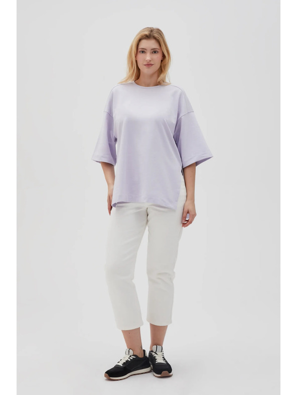 Moodo Lila ženska jopica z razporki Moodo