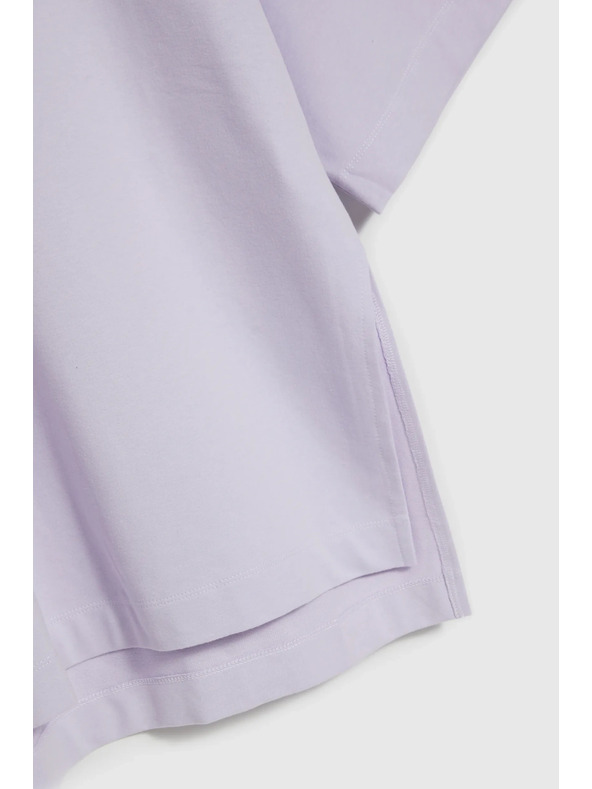 Moodo Lila ženska jopica z razporki Moodo