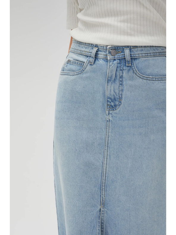 Moodo Jeans dolgo krilo z razporkom Moodo