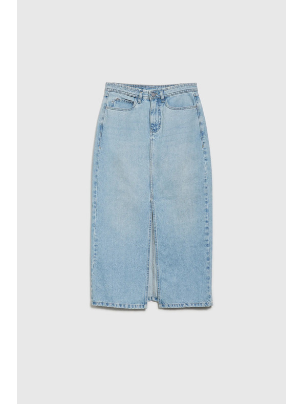 Moodo Jeans dolgo krilo z razporkom Moodo