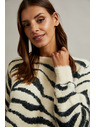 Moodo Ženski pulover z živalskim vzorcem