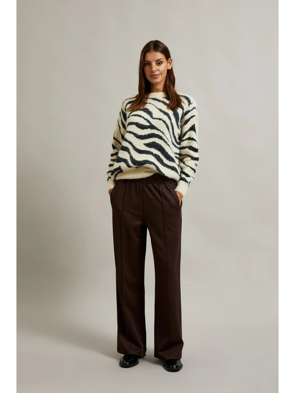 Moodo Ženski pulover z živalskim vzorcem