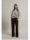 Moodo Ženski pulover z živalskim vzorcem