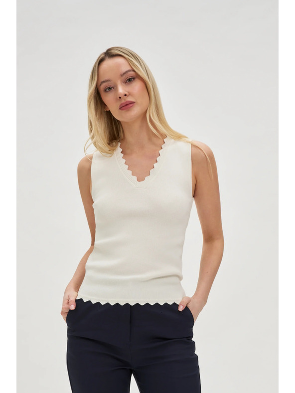 Moodo Bela ženska majica Moodo