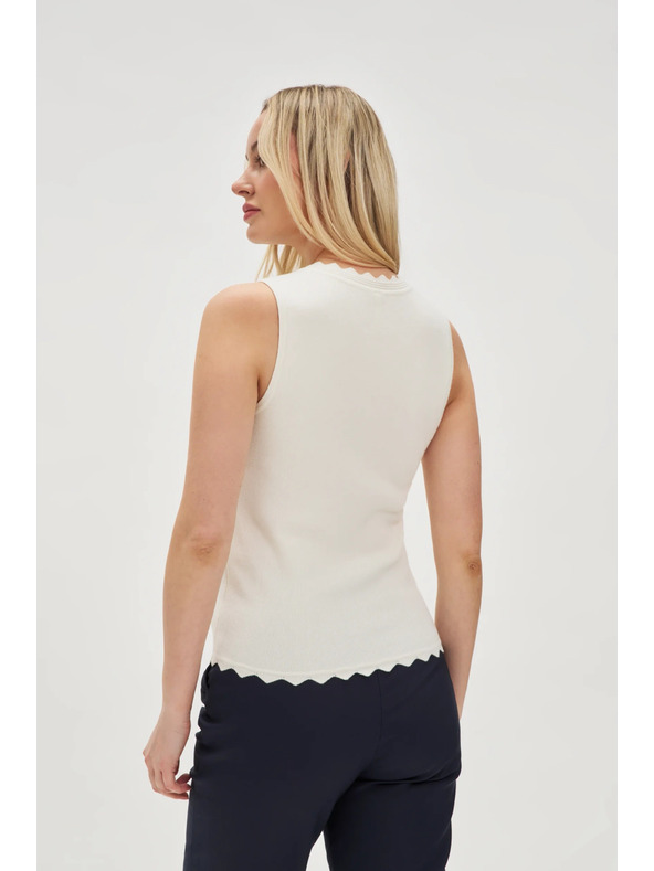 Moodo Bela ženska majica Moodo