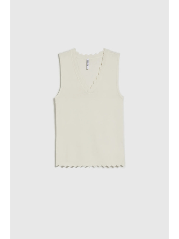 Moodo Bela ženska majica Moodo