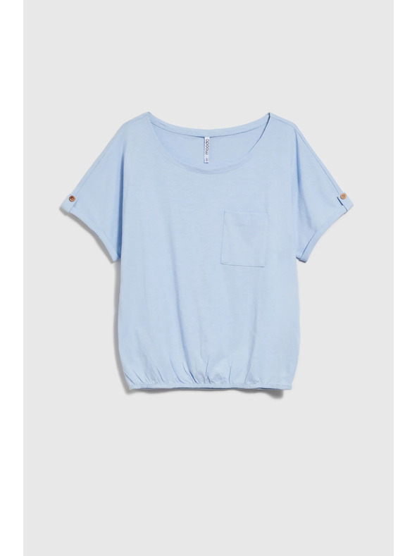 Moodo Svetlo modra ženska majica Moodo