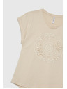 Moodo Svetlo bež ženska majica Moodo