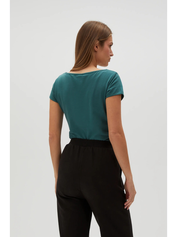 Moodo Zelena ženska chino majica Moodo
