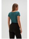 Moodo Zelena ženska chino majica Moodo