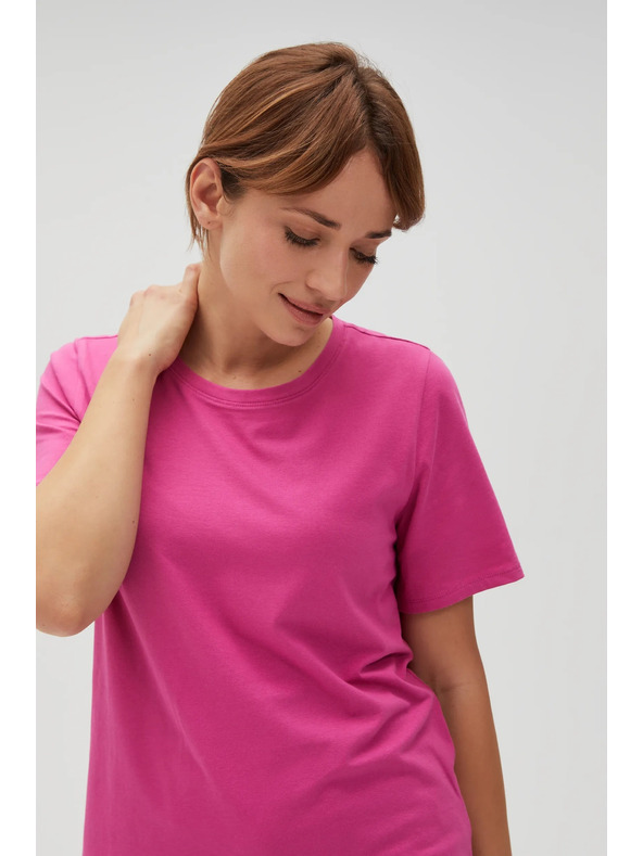 Moodo Fuksijsko rdeča ženska majica Moodo