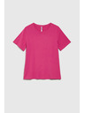 Moodo Fuksijsko rdeča ženska majica Moodo