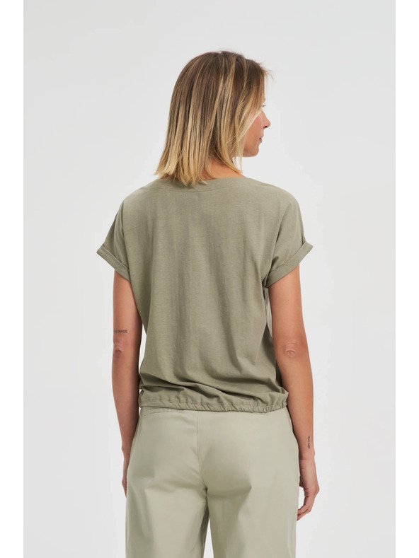 Moodo Olivna ženska majica Moodo