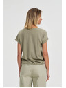 Moodo Olivna ženska majica Moodo