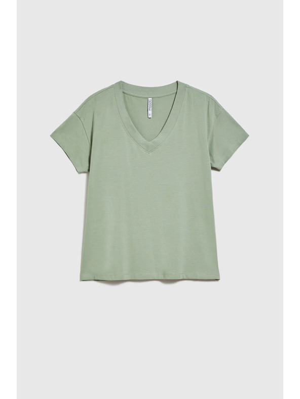 Moodo Olivna ženska majica Moodo