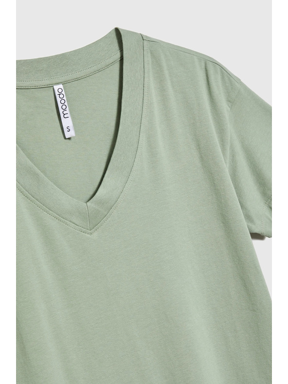 Moodo Olivna ženska majica Moodo