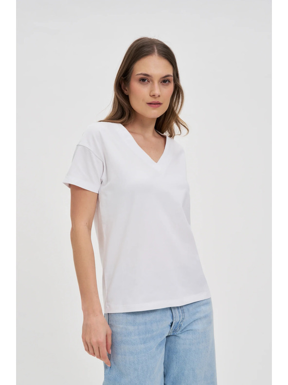 Moodo Bela ženska majica Moodo