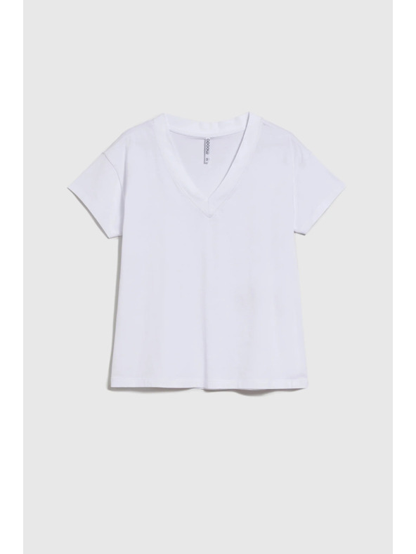 Moodo Bela ženska majica Moodo