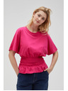 Moodo Fuksijsko rdeča ženska majica Moodo
