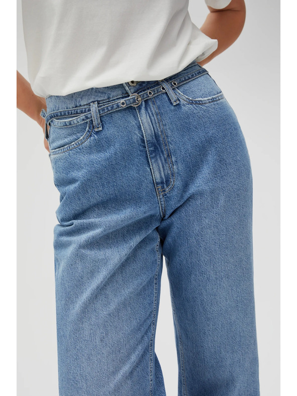 Moodo Modre ženske kavbojke