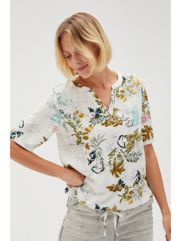 Moodo Svetlo bela ženska srajca