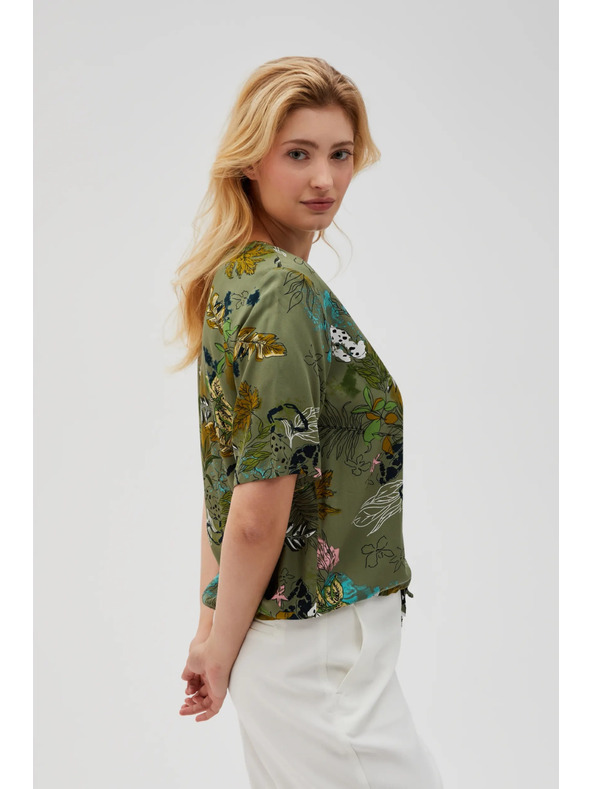 Moodo Olivna ženska srajca