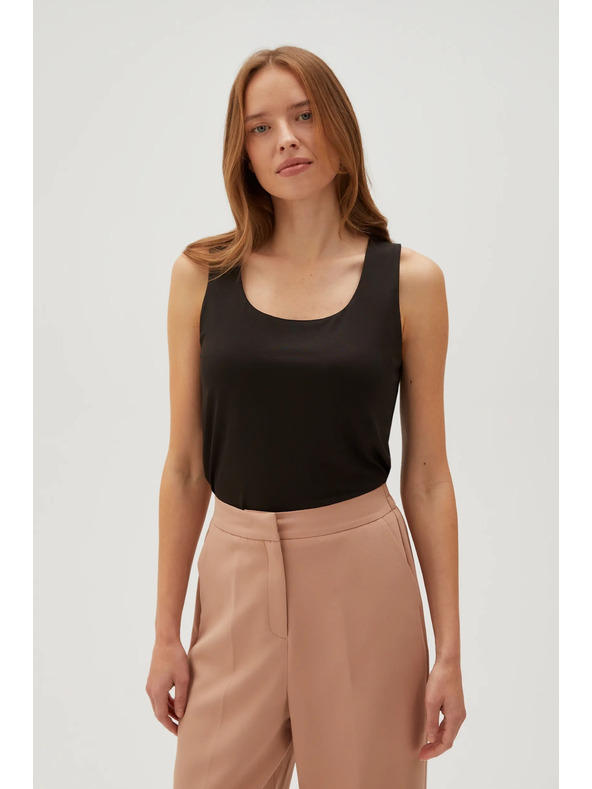 Moodo Črn ženski top