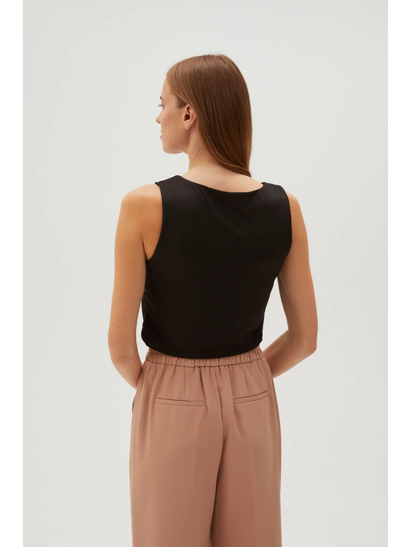 Moodo Črn ženski top