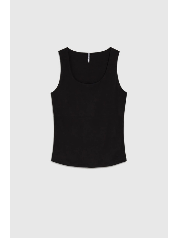 Moodo Črn ženski top