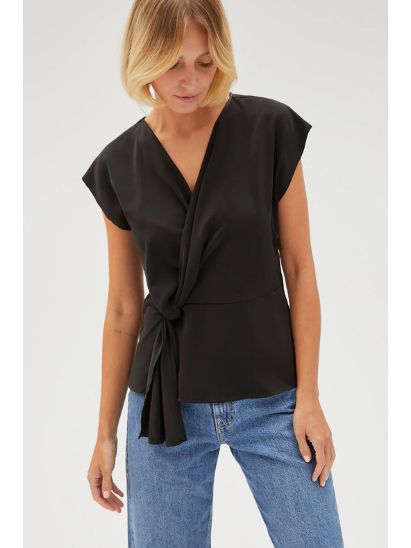 Moodo Črna ženska srajca
