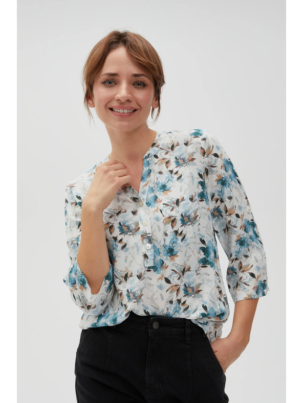 Moodo Sveže zelena ženska srajca