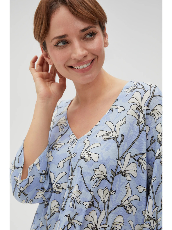 Moodo Modra ženska srajca
