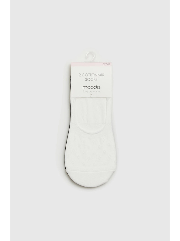 Moodo Črne ženske nogavice