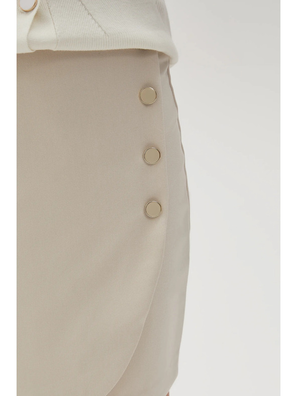 Moodo Kremasto žensko krilo