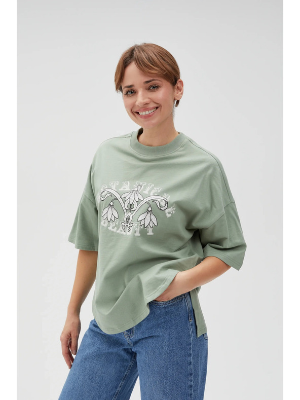 Moodo Olivno žensko majico