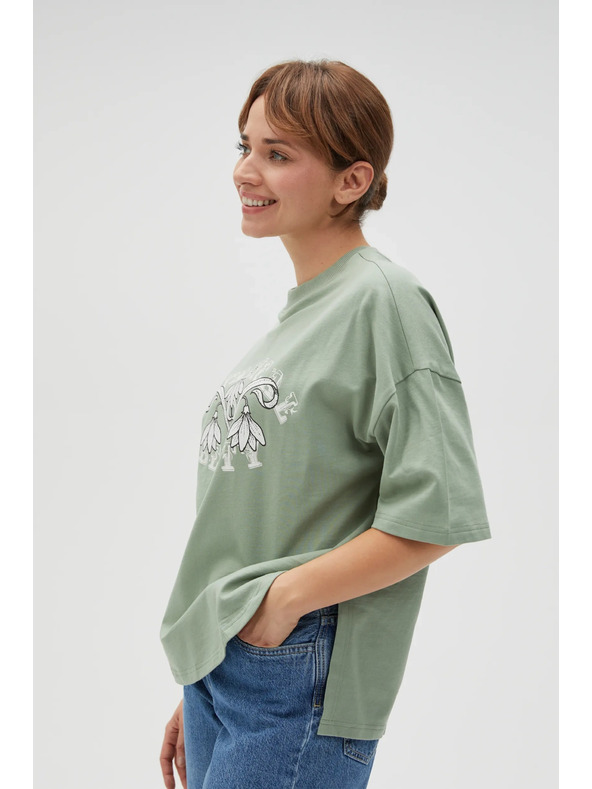 Moodo Olivno žensko majico