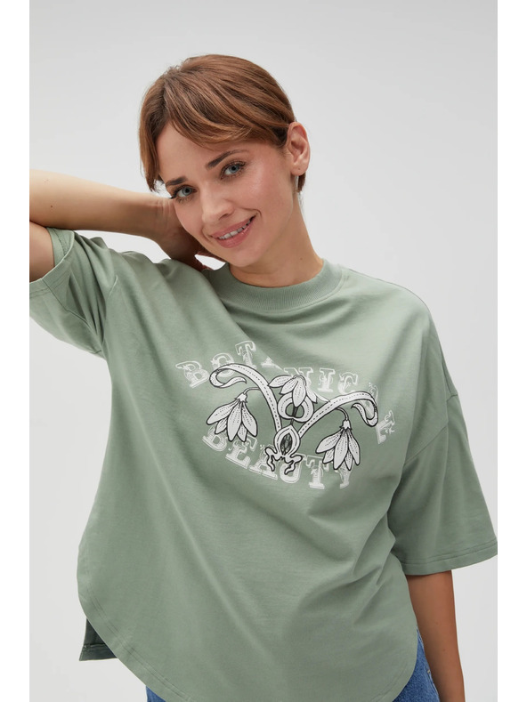 Moodo Olivno žensko majico