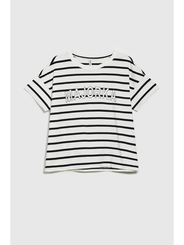 Moodo Belo žensko črtasto majico