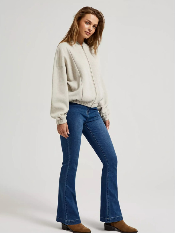 Moodo Bež kratka jakna