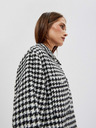 Moodo Črno-bela ženska jakna