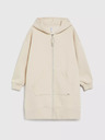 Moodo Bež dolga jakna