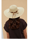Moodo Svetlo bež ženski klobuk