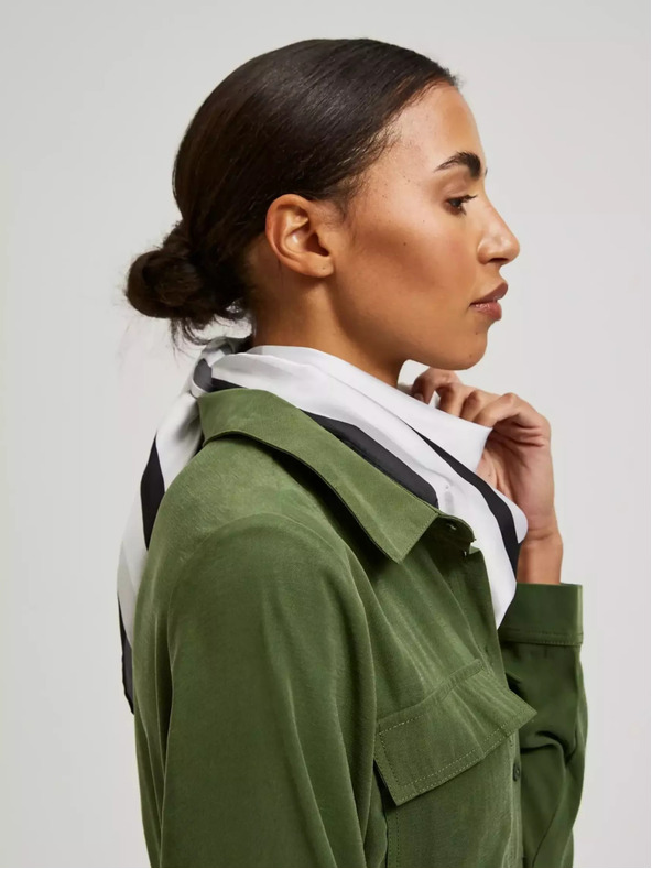 Moodo Črno-bel šal