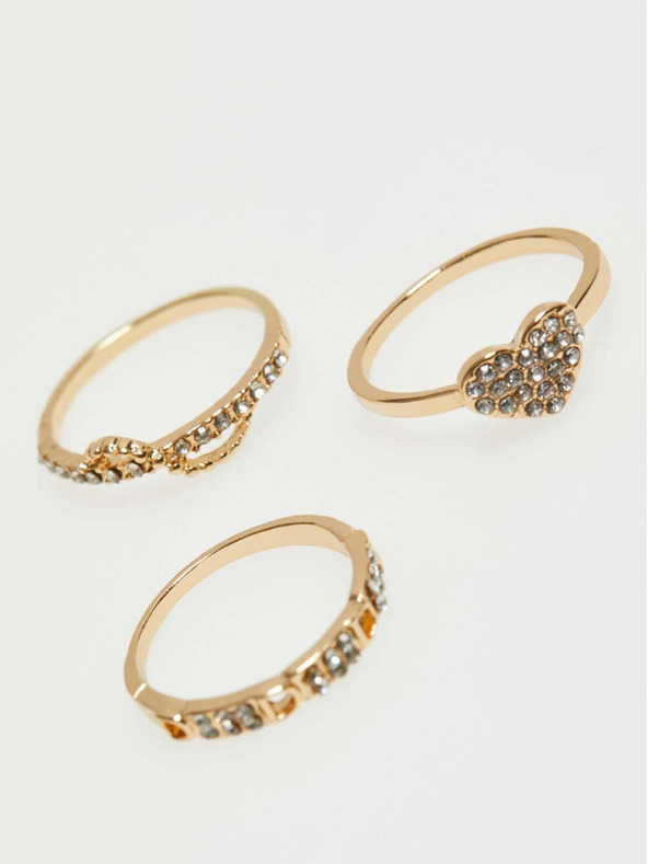 Moodo Prstan iz rumenega zlata