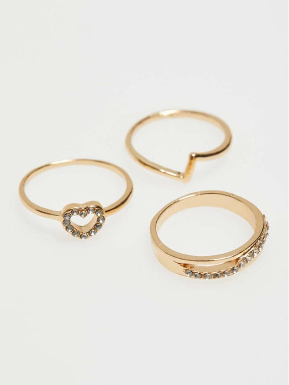 Moodo Prstan iz rumenega zlata